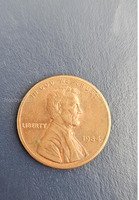 1984 United States Lincoln Penny One Cent Coin
