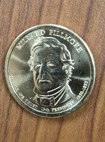 2007 Millard Fillmore Presidential $1 Coin