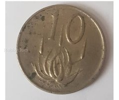 1976 South Africa 10 Cents Coin - Image 2