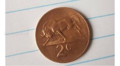 1966 South Africa 2 Cent Coin - Image 2