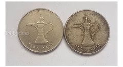 Set of Two United Arab Emirates 1 Dirham Coins (1981) - Image 2