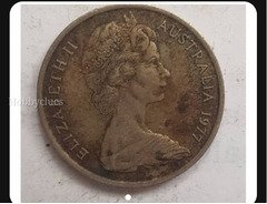 1977 Australian 5 Cent Coin
