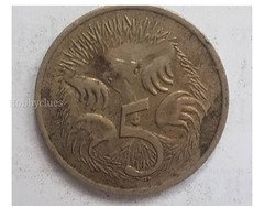 1977 Australian 5 Cent Coin - Image 2