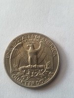 1980 US Washington Quarter Dollar Coin - Image 2