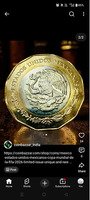 2026 Mexico FIFA World Cup Commemorative $20 Peso Coin - Image 2