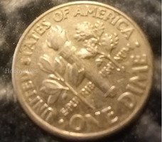 1965 United States Roosevelt Dime
