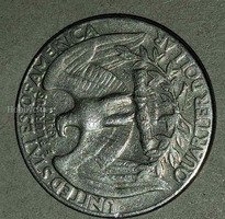 1974 US Liberty Quarter Dollar Coin - Image 2