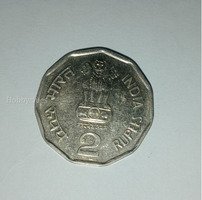 Vintage collectible coin from 1999 of India