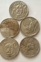 Set of 5 South African Mint Animal Coins - Image 2