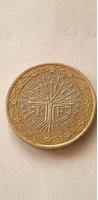 1999 French 1 Euro Coin
