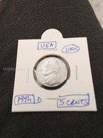 1994 D USA 5 Cents Jefferson Nickel UNC