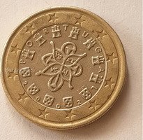 2002 Portugal 1 Euro Coin