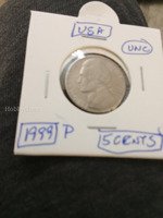 1999 P USA 5 Cents Coin UNC