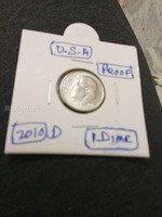 2010-D USA Proof Roosevelt Dime