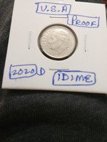 2020-D U.S.A. Proof Roosevelt Dime