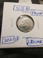 2021 P USA Proof Roosevelt Dime