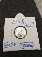 2022-D USA Proof Roosevelt Dime