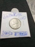 1985-D USA Jefferson Nickel UNC