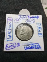 2002 D USA Jefferson Nickel 5 Cents UNC