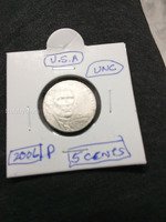 2004 P USA 5 Cents Nickel Coin UNC