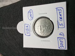 2007 D USA 5 Cents Nickel Coin