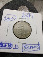 2010 D USA Jefferson Nickel UNC