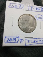 2019 P USA 5 Cents Jefferson Nickel UNC