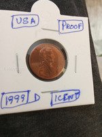 1998-D USA Proof Lincoln Cent