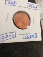 2003 USA Proof One Cent Coin