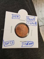 2013 USA Proof Lincoln One Cent Penny