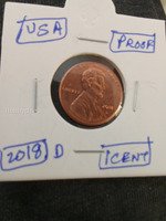 2018 D USA Proof Lincoln One Cent Coin