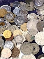 Large Mixed Lot of Vintage World Coins - Global Collection