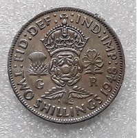 1948 Great Britain George VI Two Shillings Florin Coin