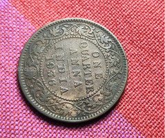 1936 One Quarter Anna Coin from India
