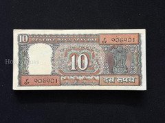 Rs.10 Manmohan Singh (Black Boat) Serially Full Bundle (My whatsapp number 9831752206)