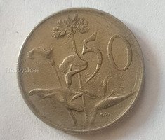 South African 50 Cent - 1966 - Image 2