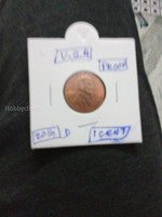 2014 D USA 1 cent Proof coin.