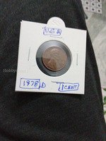 1978 D USA 1 cent coin.