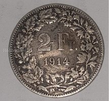 Rare 1914 2F Coin