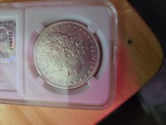 1889-CC morgan silver dollar  coin