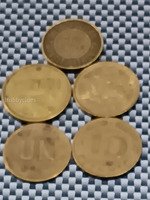 it's a very great lot of (5) mex collectors Collectable coins - Image 2