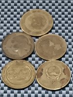 it's a very great lot of (5) mex collectors Collectable coins - Image 2