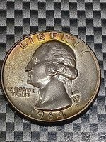 it's a Ultra Super RARE Washington state Quarter Extremely RARE (1964) No Mint Mark.