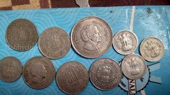 India multiple coins with different years