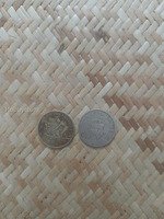 1946 half rupees and 1986 50 paise