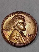 it's a Ultra Super RARE DDIE (1958) Lincoln wheat pennies Gold Color Collectable coins