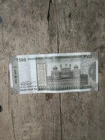 selling of Indian Rs 500 currency note with holy number 786 - Image 2