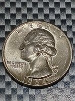 it's a Ultra Super RARE (1964)with No Mint Mark Washington Quarter Collectable Coins