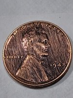 it's a Ultra Super RARE (1948) with No Mint Mark Lincoln memorial pennies Collectable coins