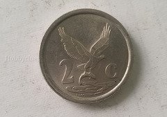 South African 2 Cent - 1988